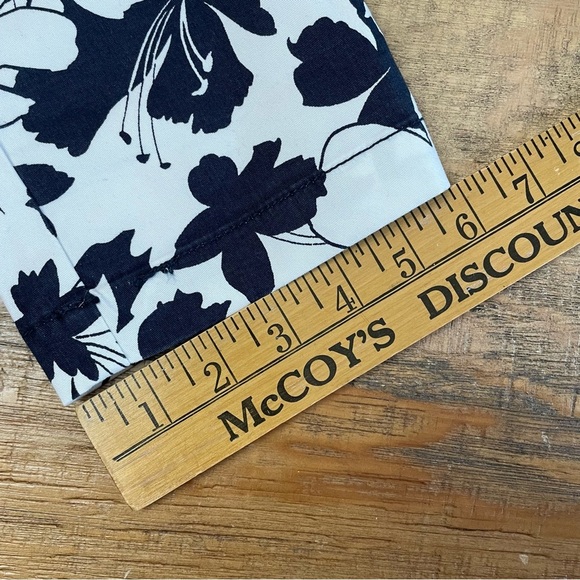 NWT Tommy Hilfiger The Hampton Slim Chino navy white tropical Resortwear - Picture 9 of 13